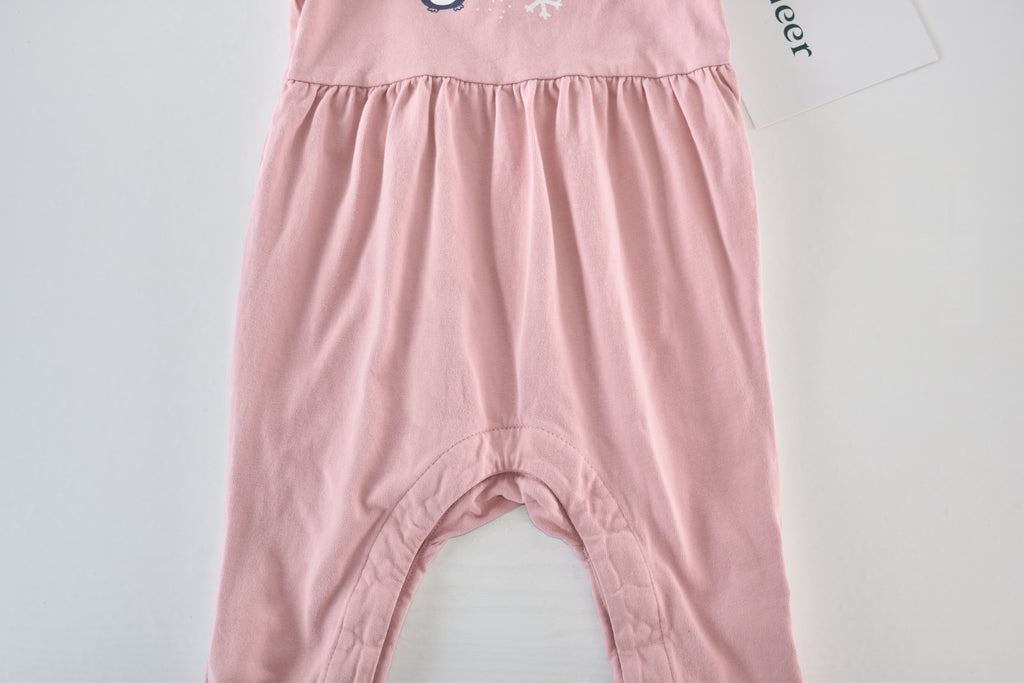 Snowflake penguin dungaree