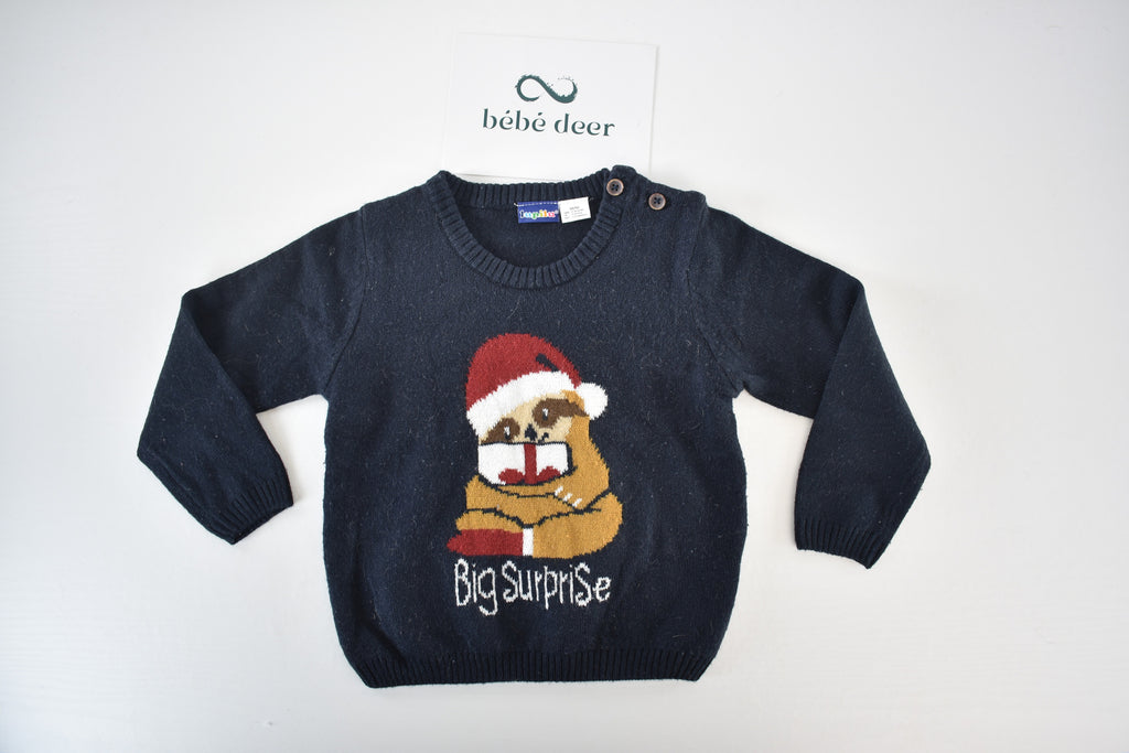 Lupilu Christmas puppy knitted jumper