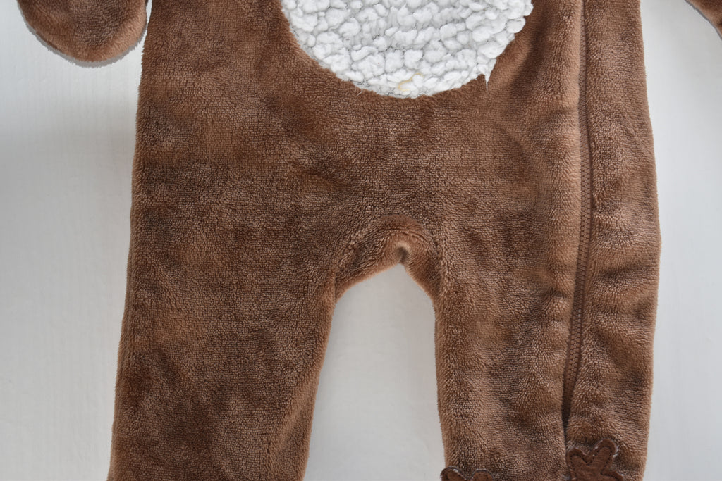 Primark reindeer fleece pramsuit