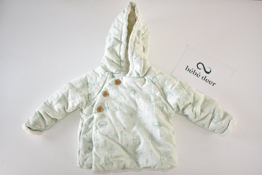 Winnie the Pooh hooded padded jacket