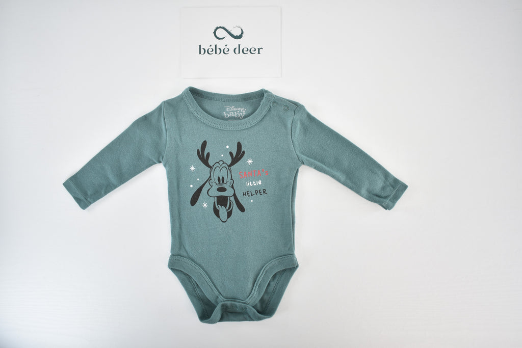 Disney Pluto Santa's little helper bodysuit