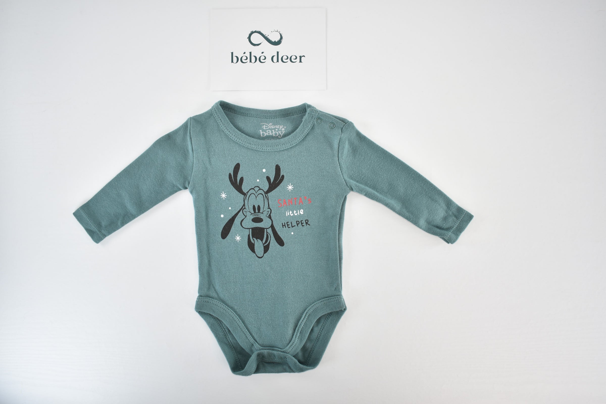 Disney Pluto Santa's little helper bodysuit