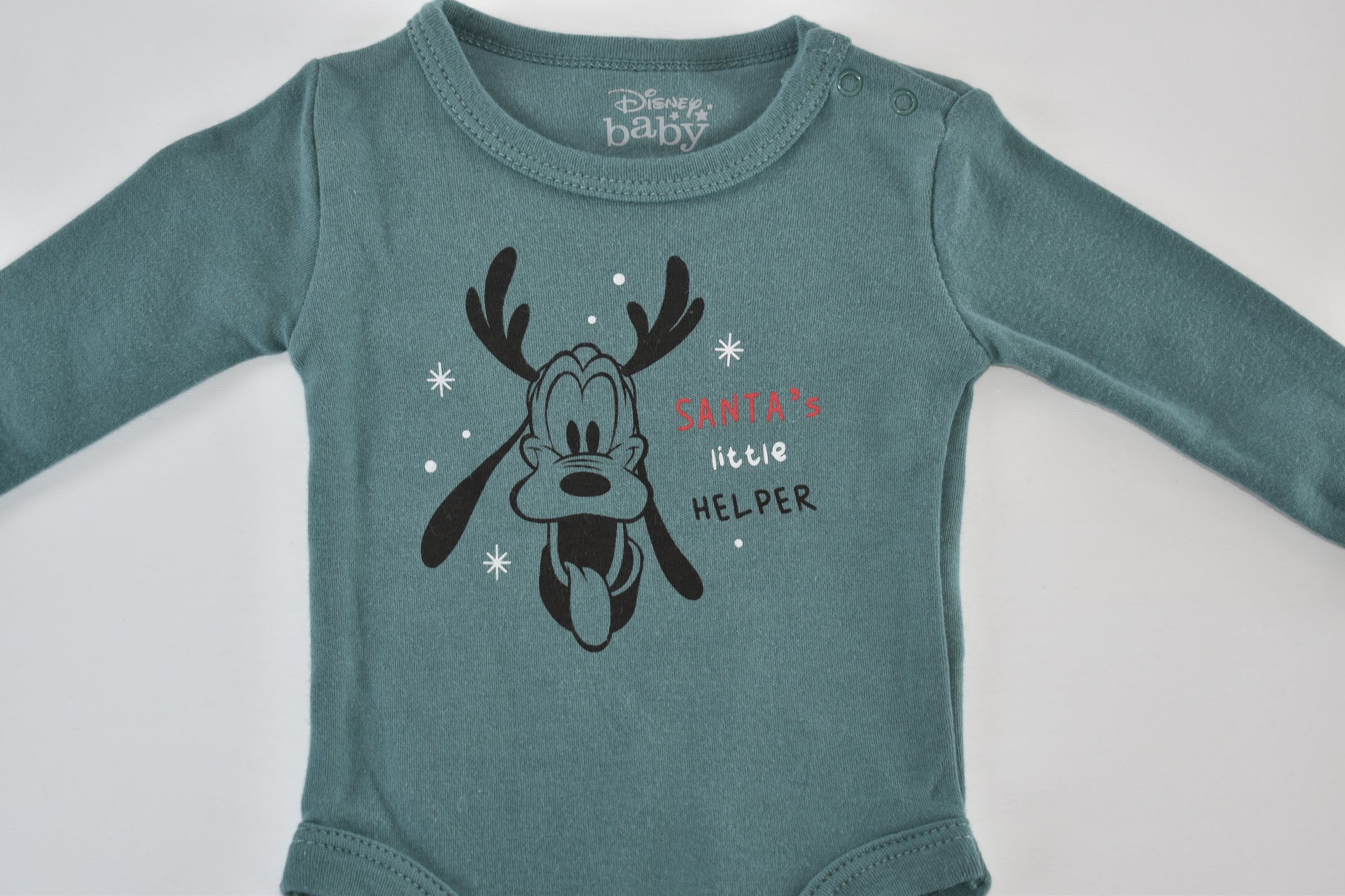Disney Pluto Santa's little helper bodysuit