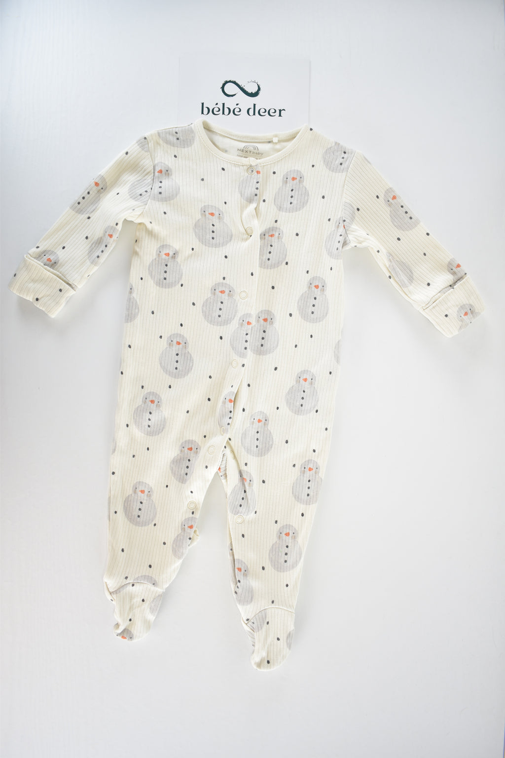 Snowman sleepsuit