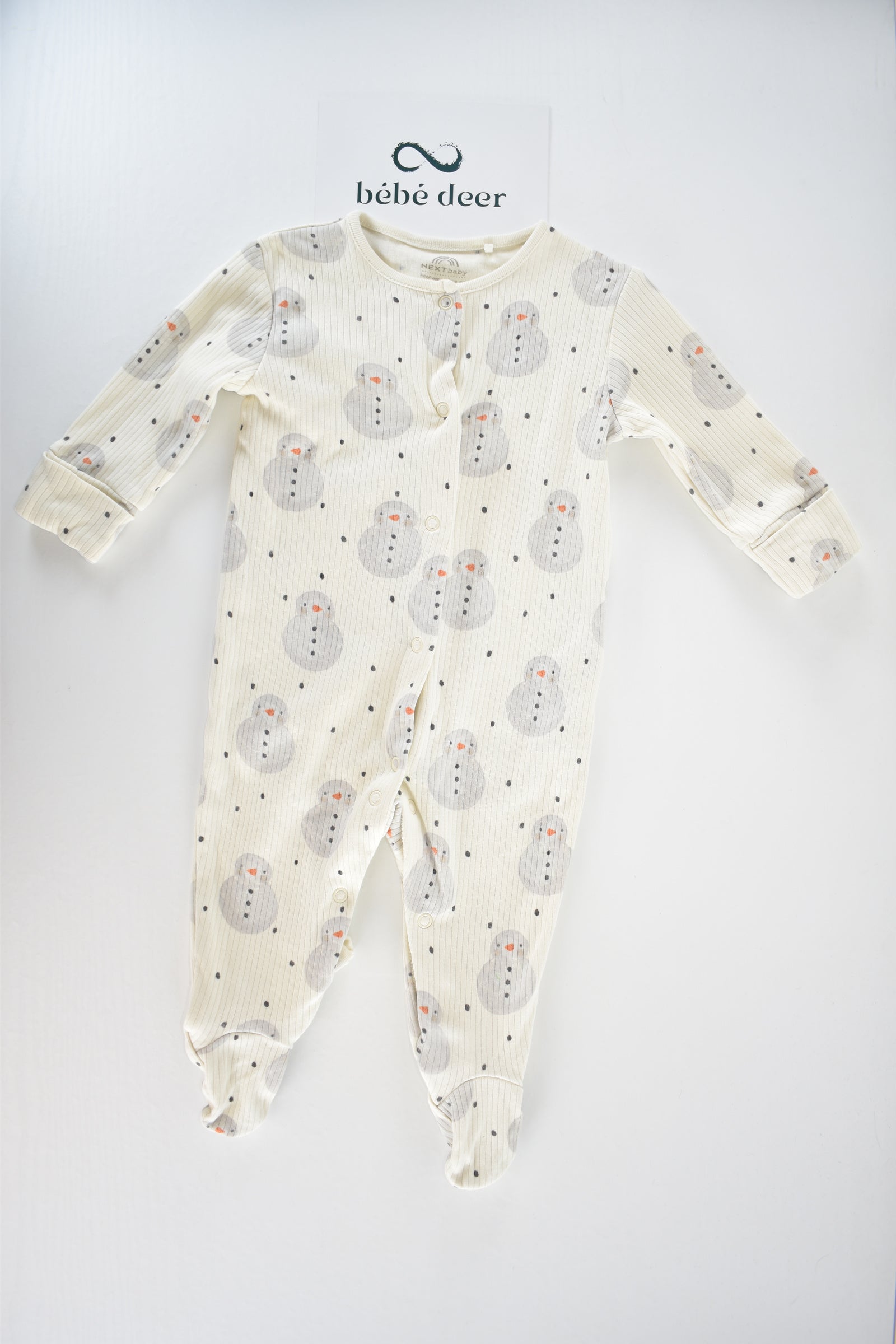 Snowman sleepsuit
