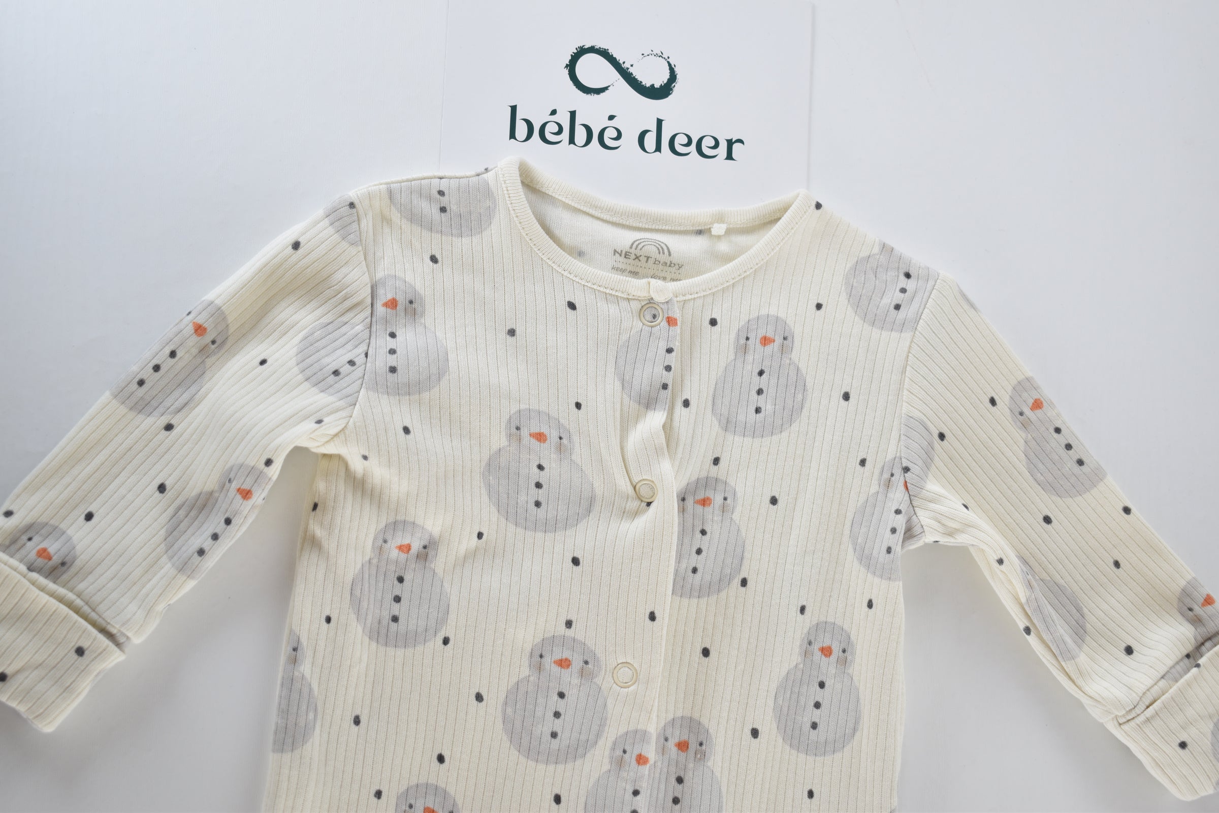 Snowman sleepsuit