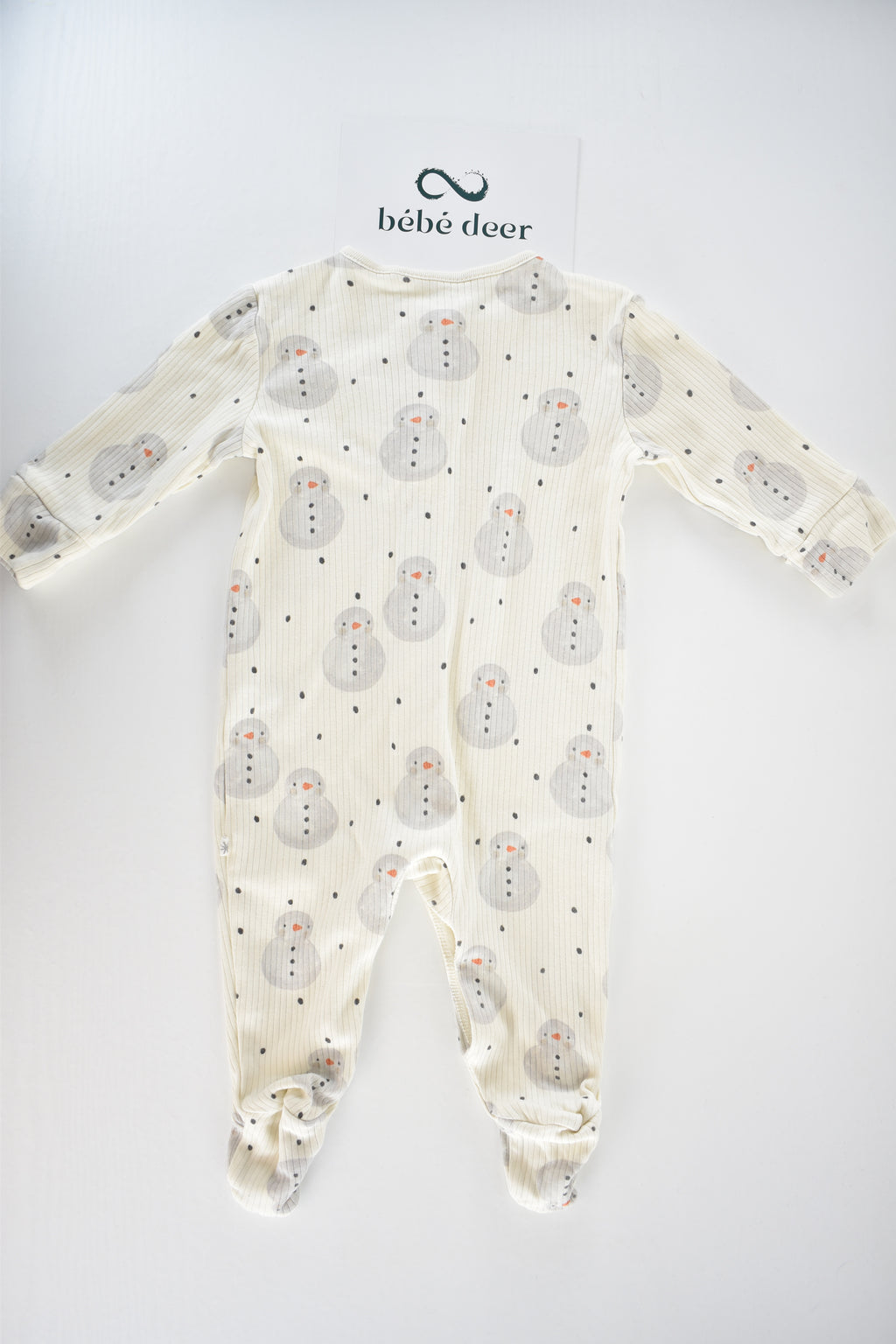 Snowman sleepsuit