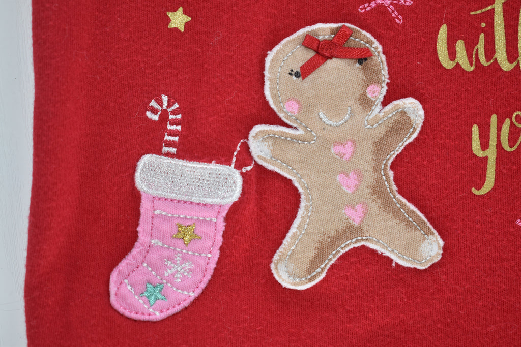 My first Christmas sleepsuit