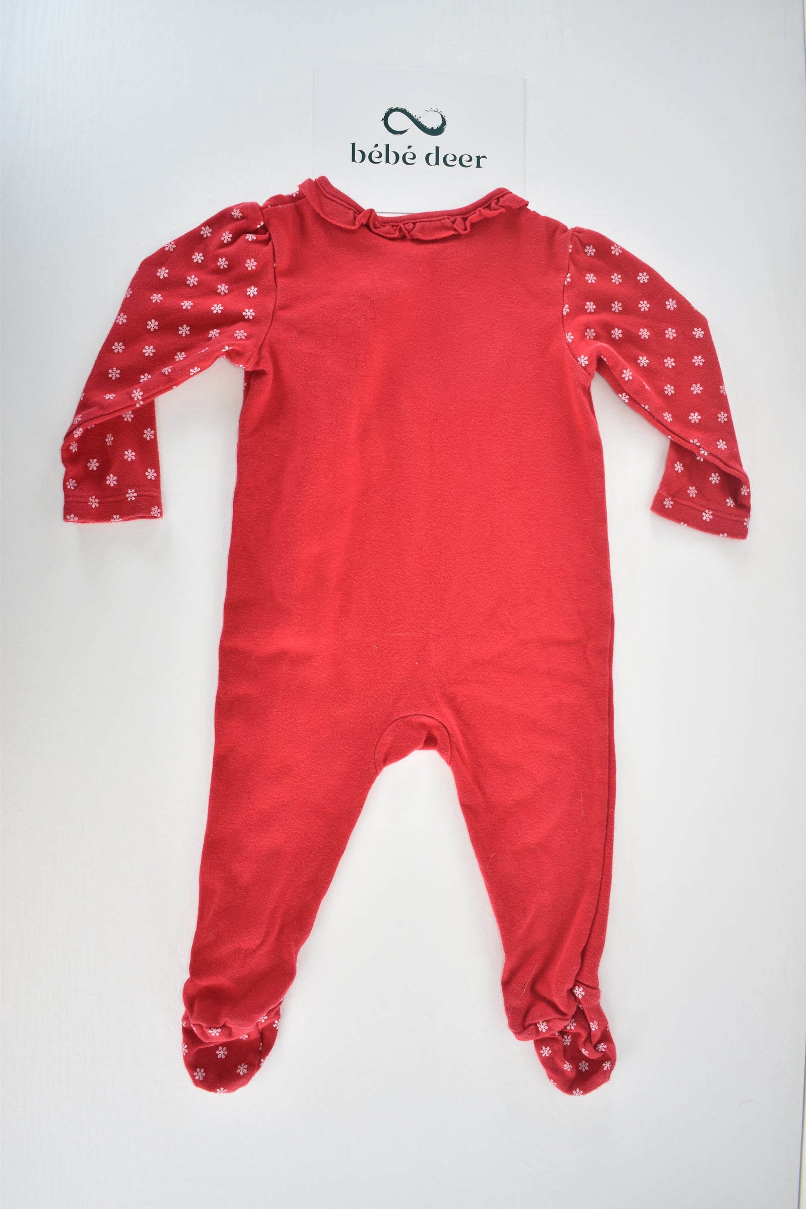 My first Christmas sleepsuit