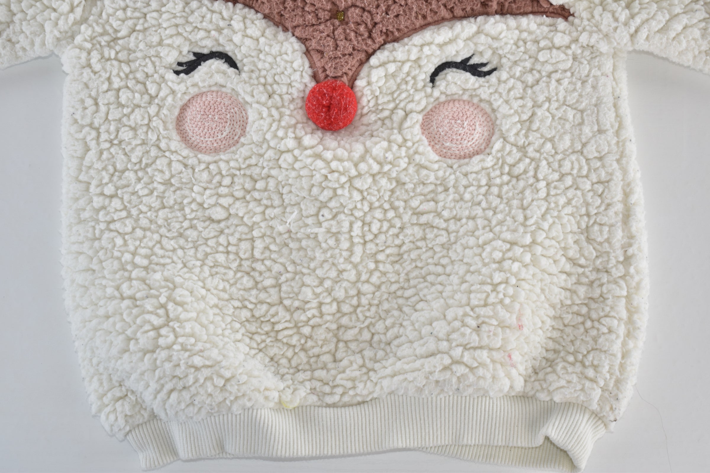 Reindeer teddy jumper