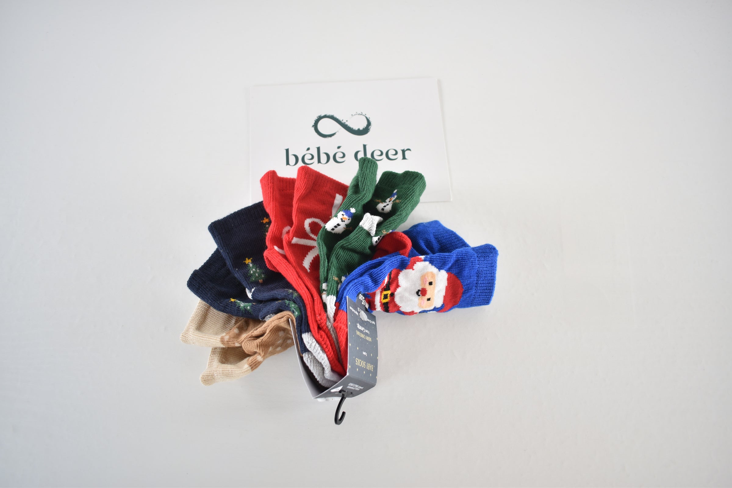 Christmas baby socks new with tag