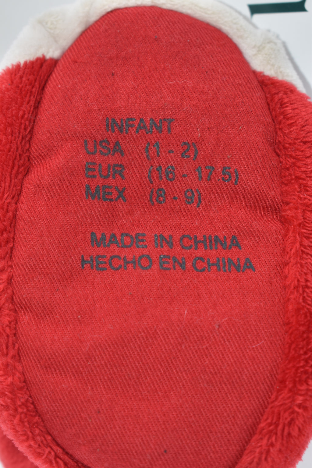 My First Christmas slippers