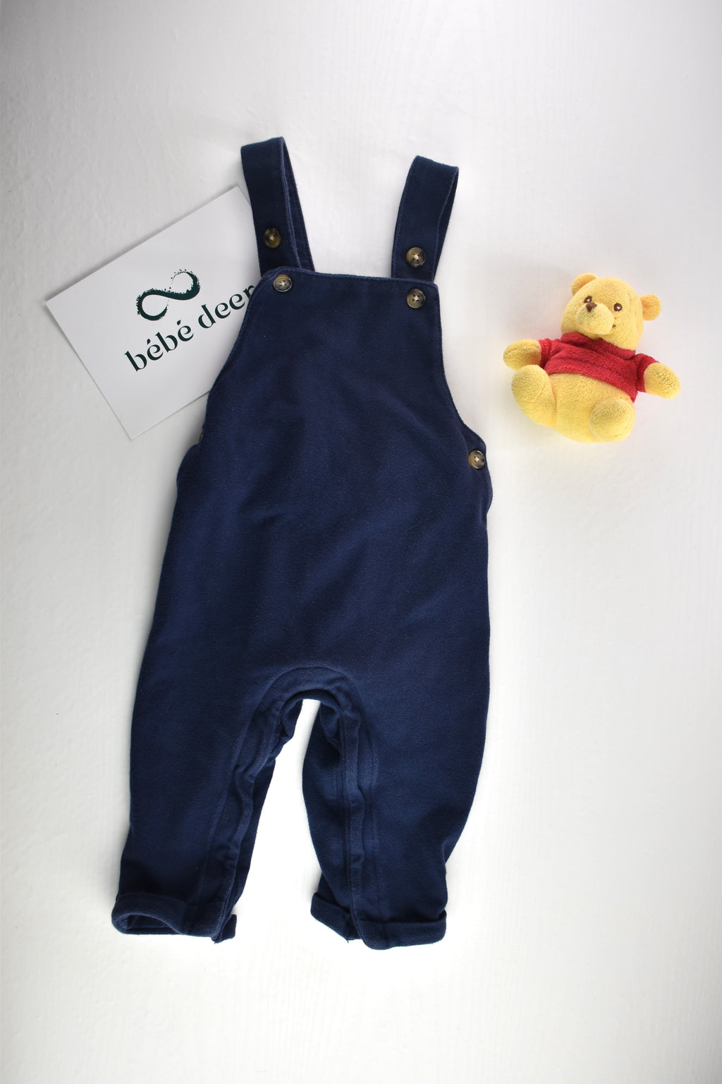 Navy dungarees