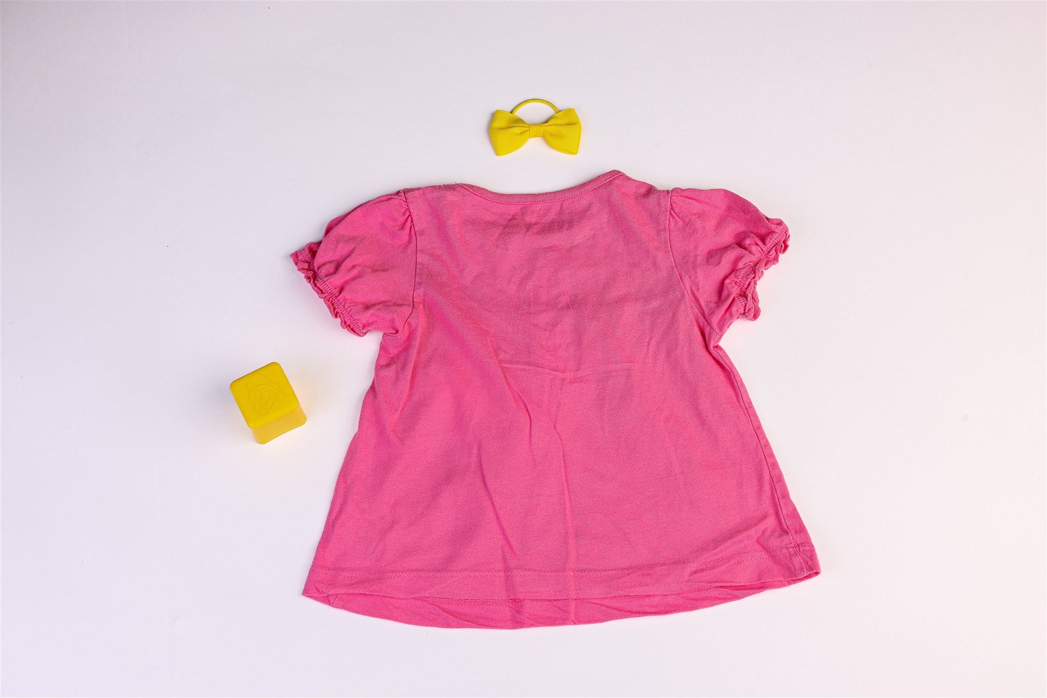 Pink Top with rhinestone heart