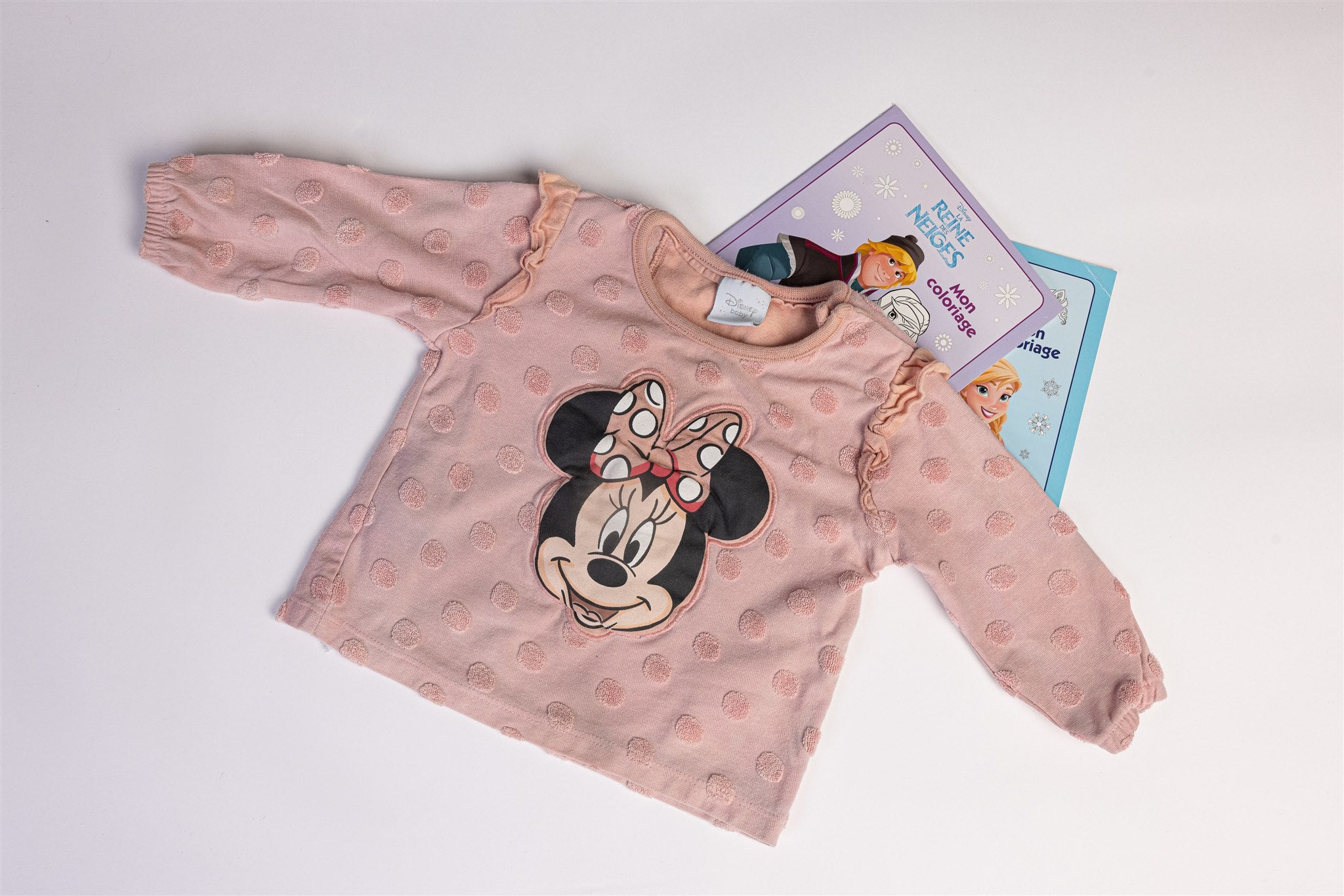 Pink Minnie Mouse top