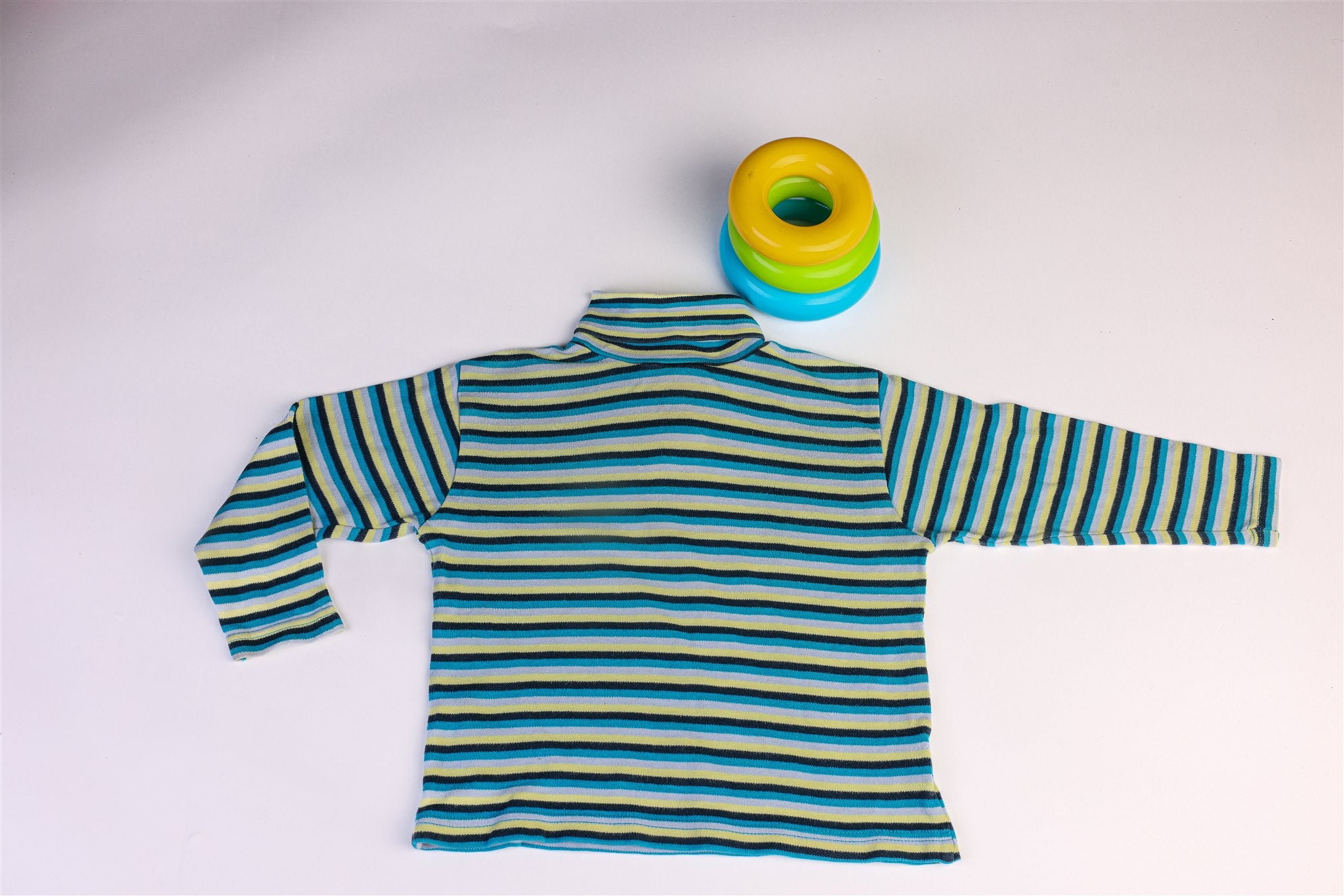 Striped turtleneck Top