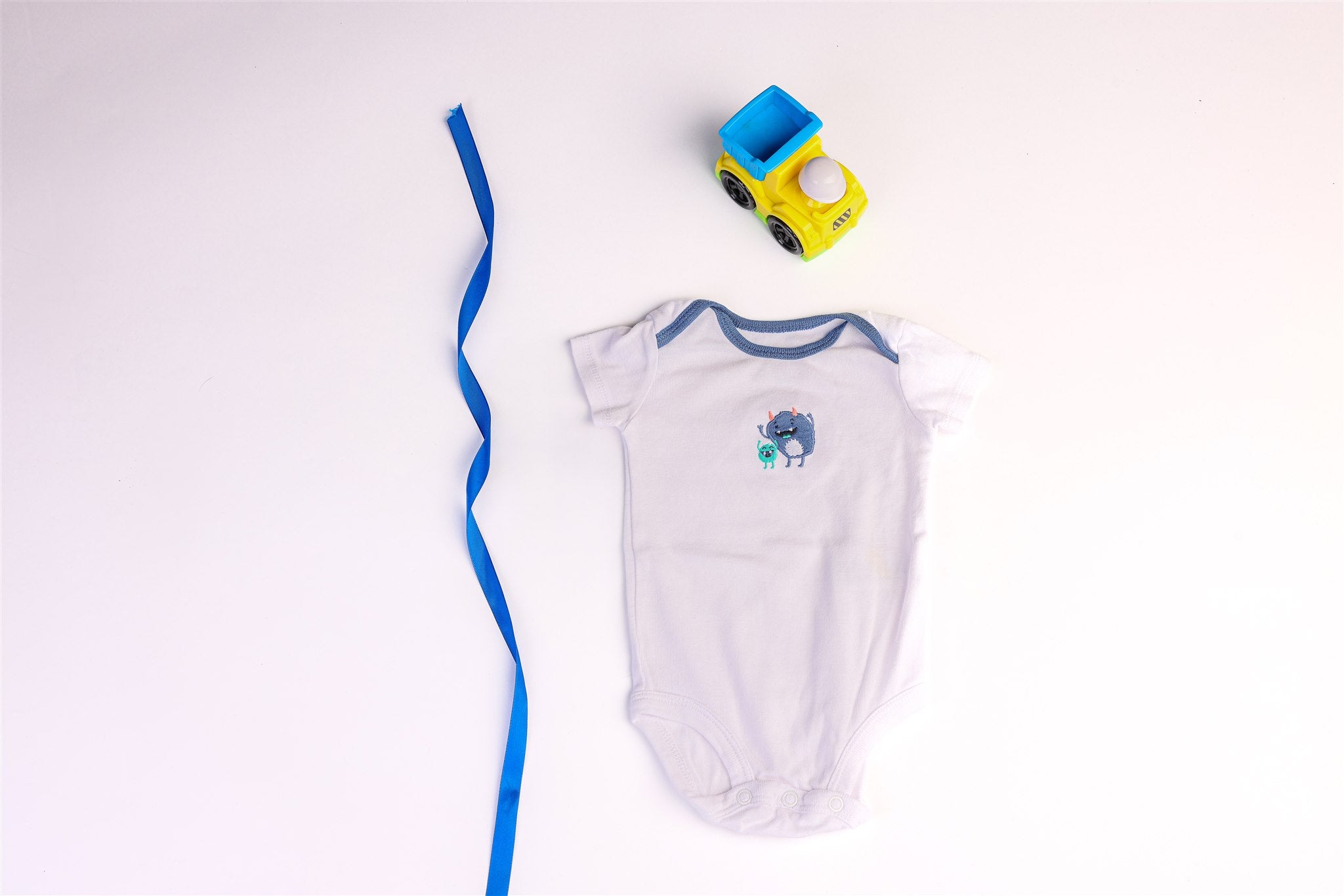 White monster bodysuit