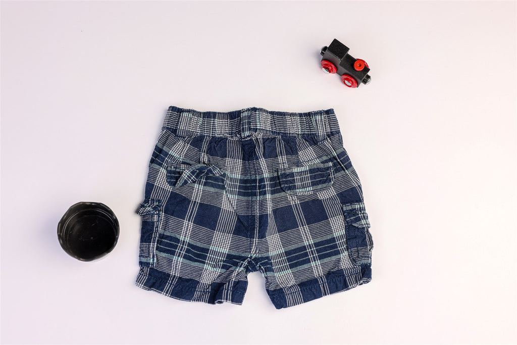 Plaid shorts