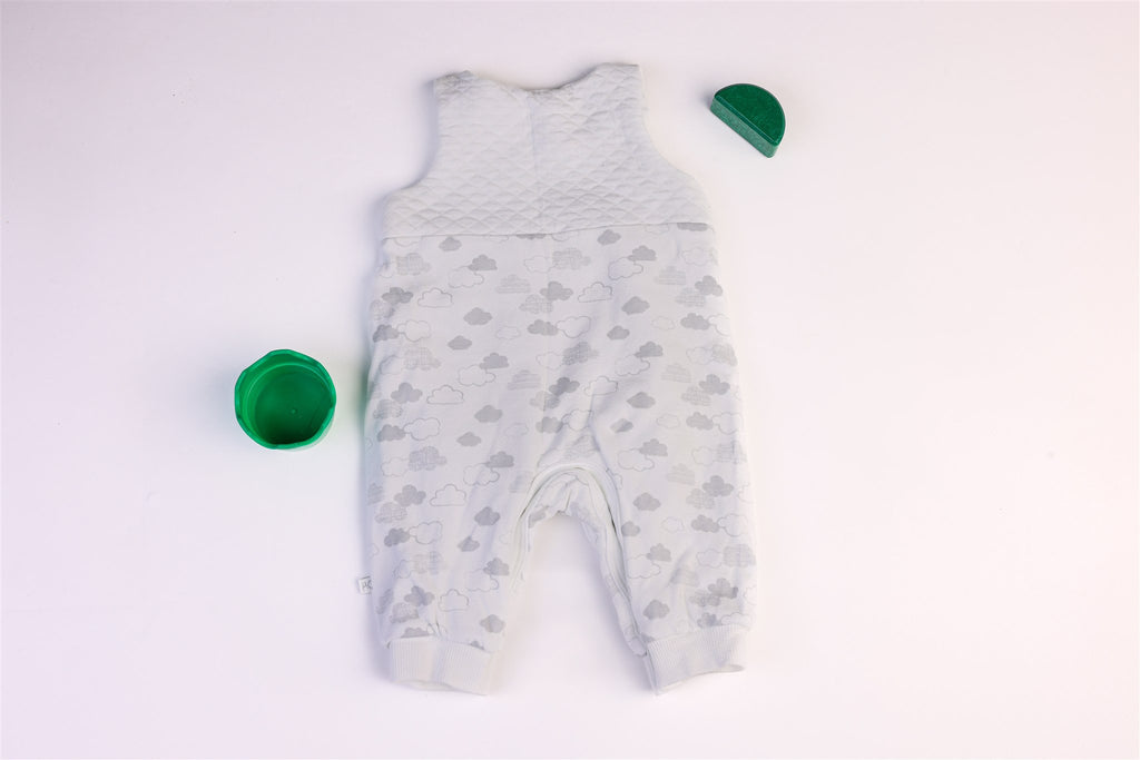 Animal and cloud dungarees