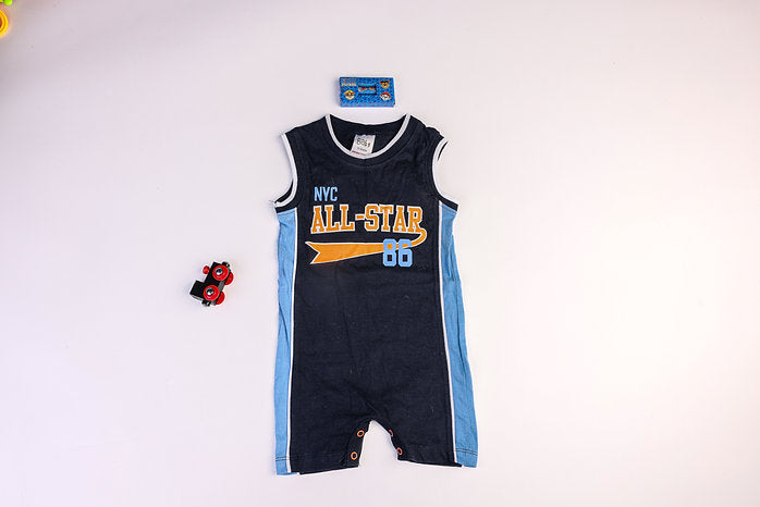 "NYC All-Star 86" rompers