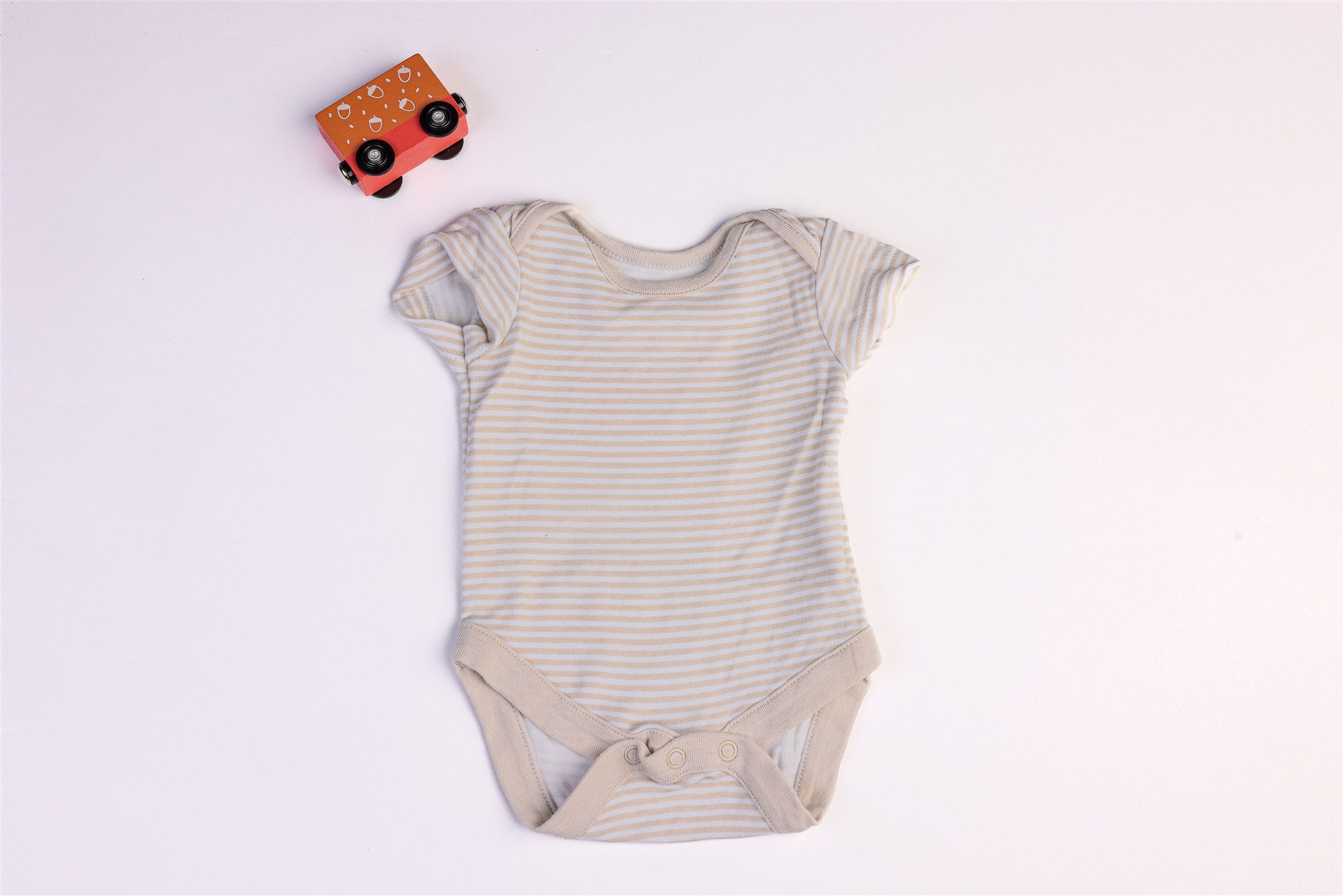 White striped bodysuit