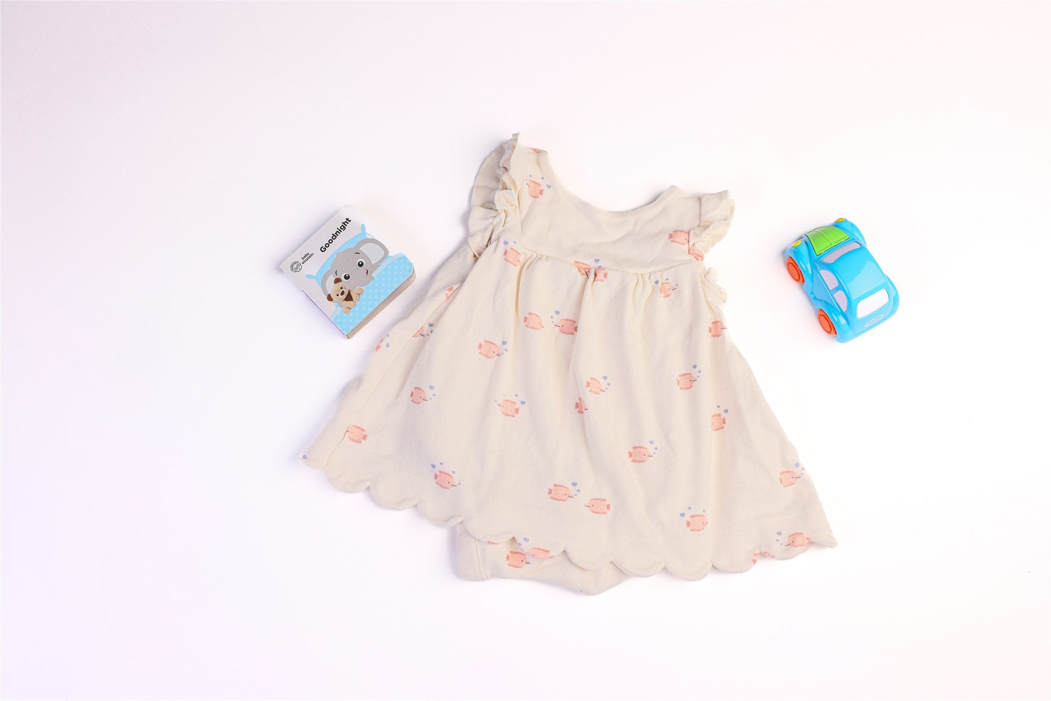 Little Fish Dress with Built-in Bodysuit