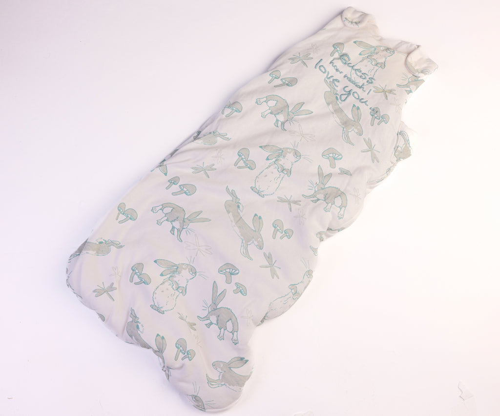 "Guess how much I love you" rabbit sleeping bag