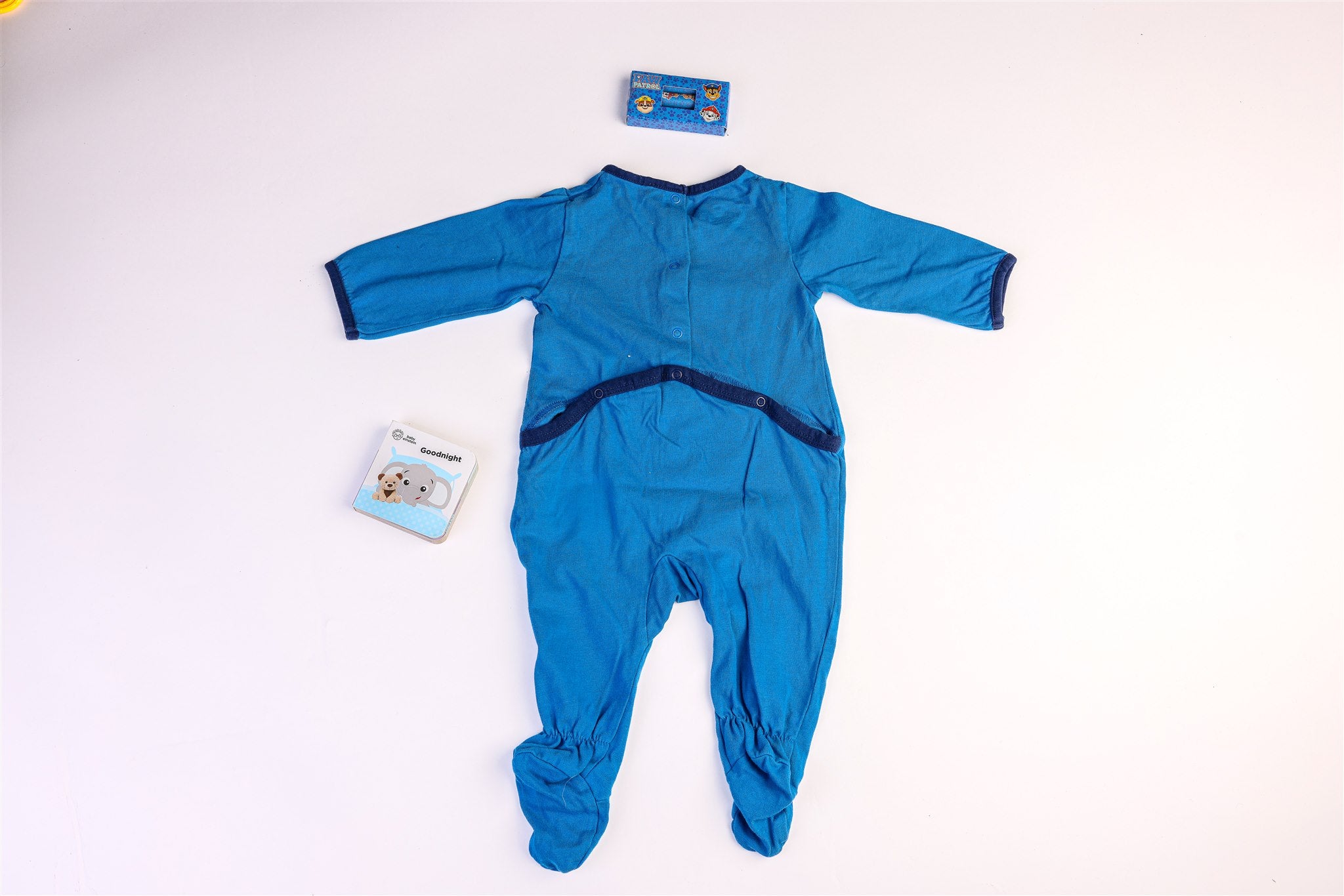 Blue airplane sleepsuit"vole, vole avec papa" (Fly, fly with daddy)
