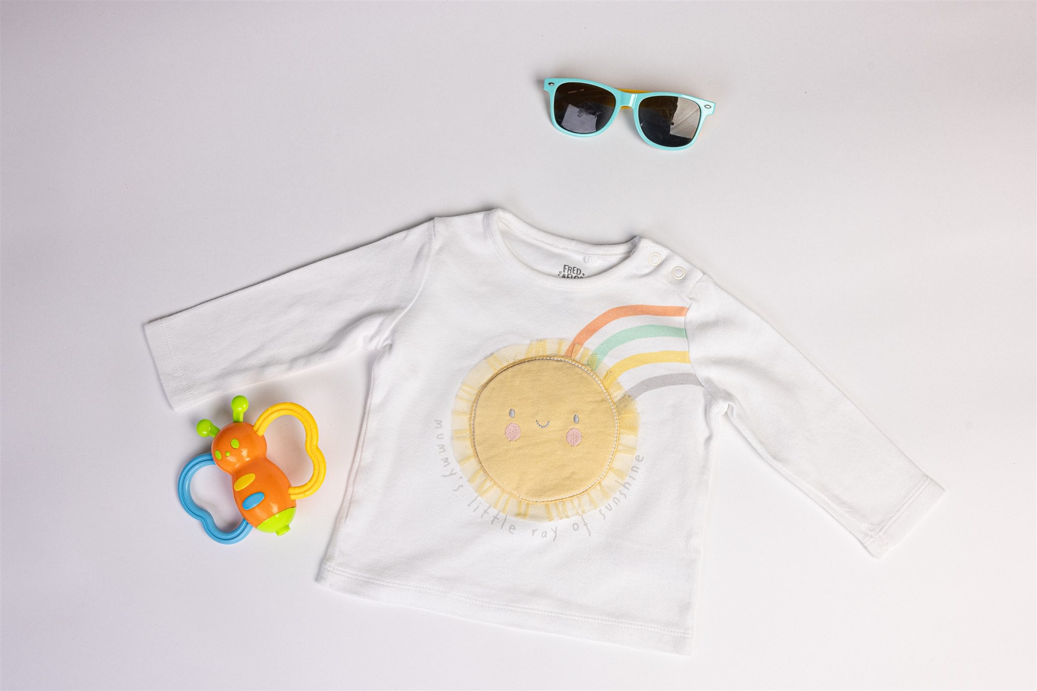"Mummy's Little Ray of Sunshine" sun top