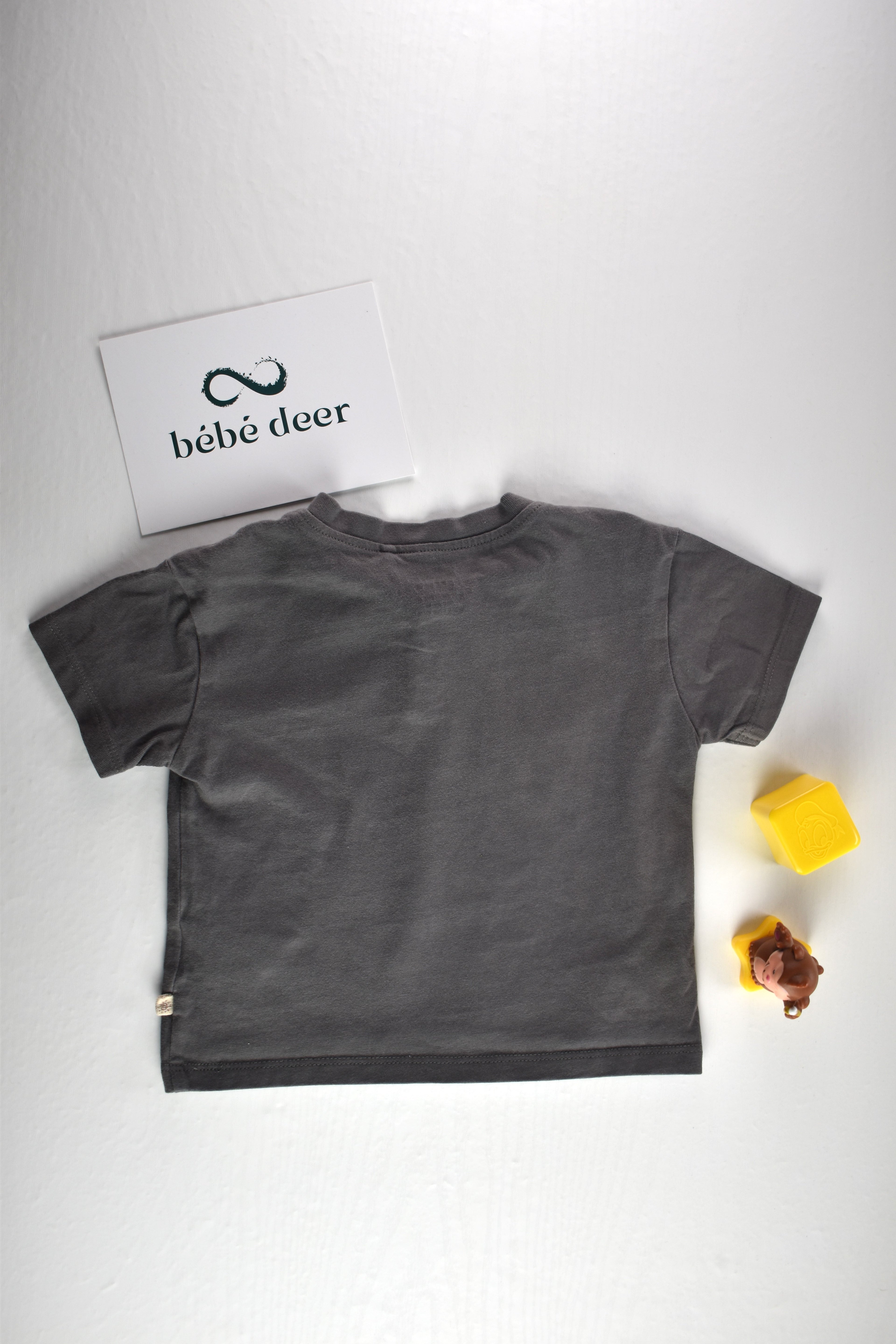 Grey t-shirt “BIG SMILES”