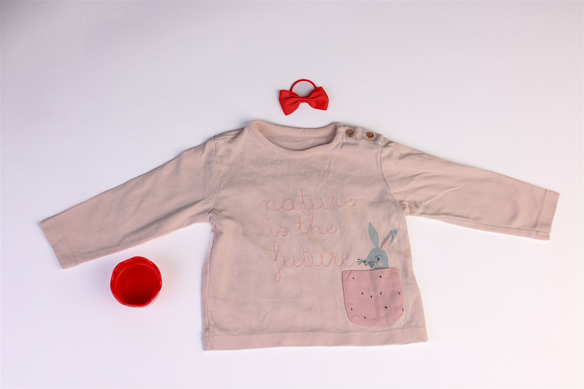 "Nature is the future" bunny Top