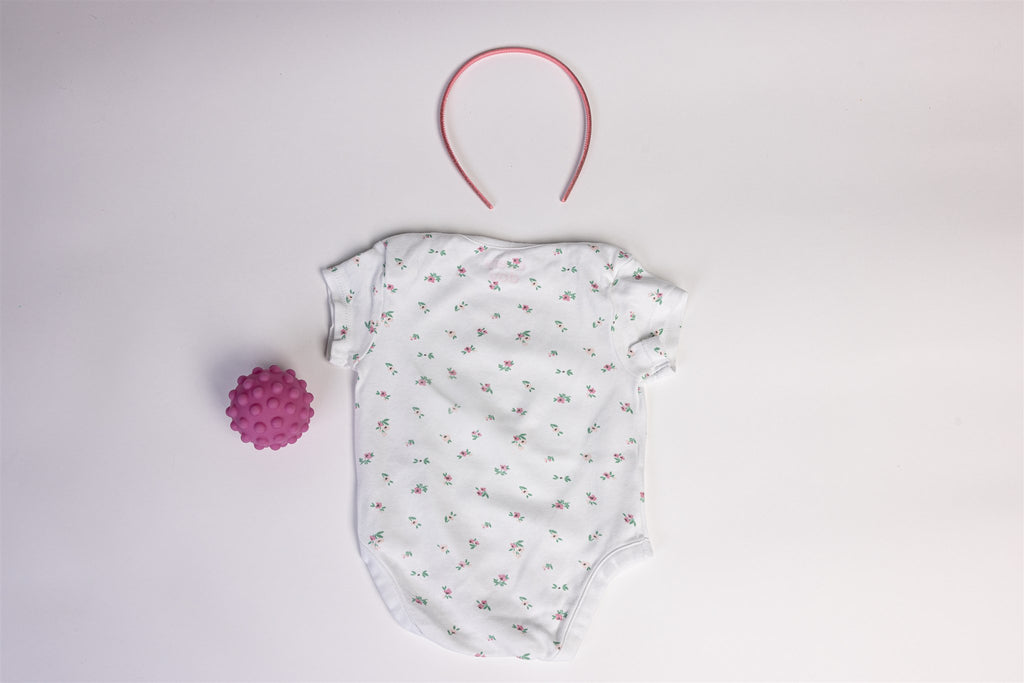 White floral bodysuit