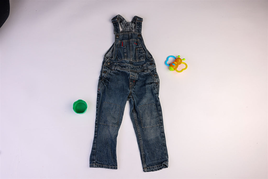 Denim dungarees