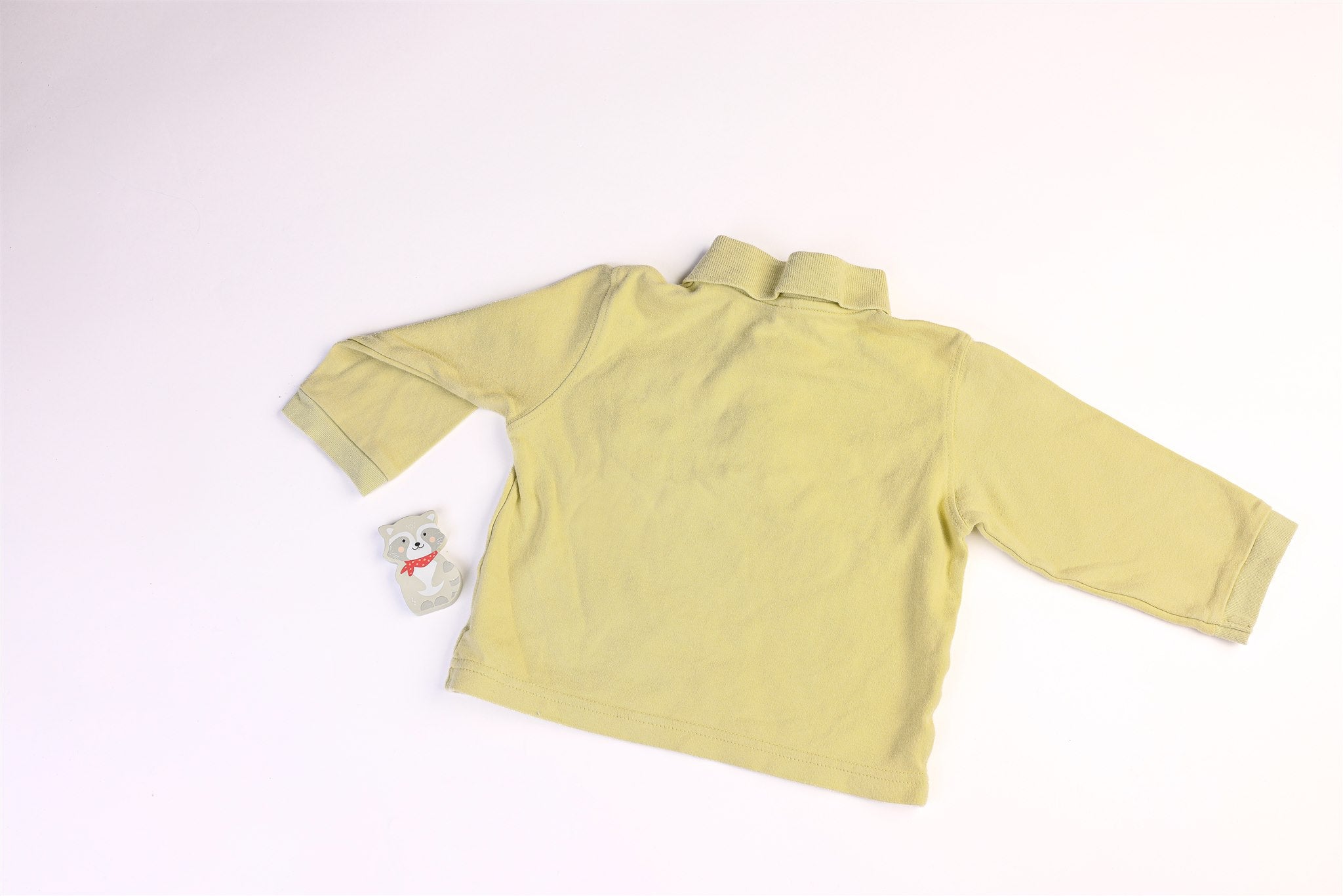 Green small teddy bear top