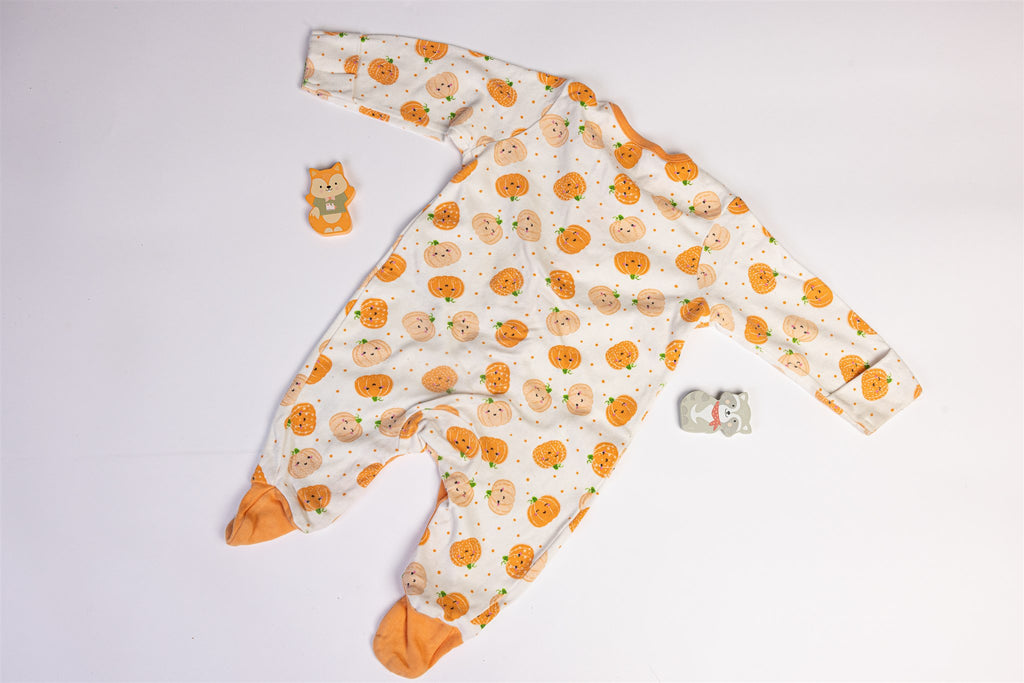 Pumpkin sleepsuit