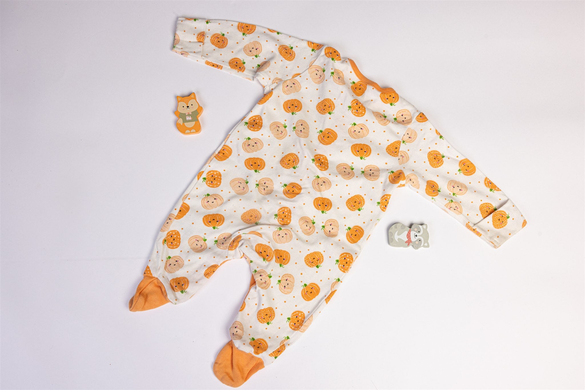 Pumpkin sleepsuit