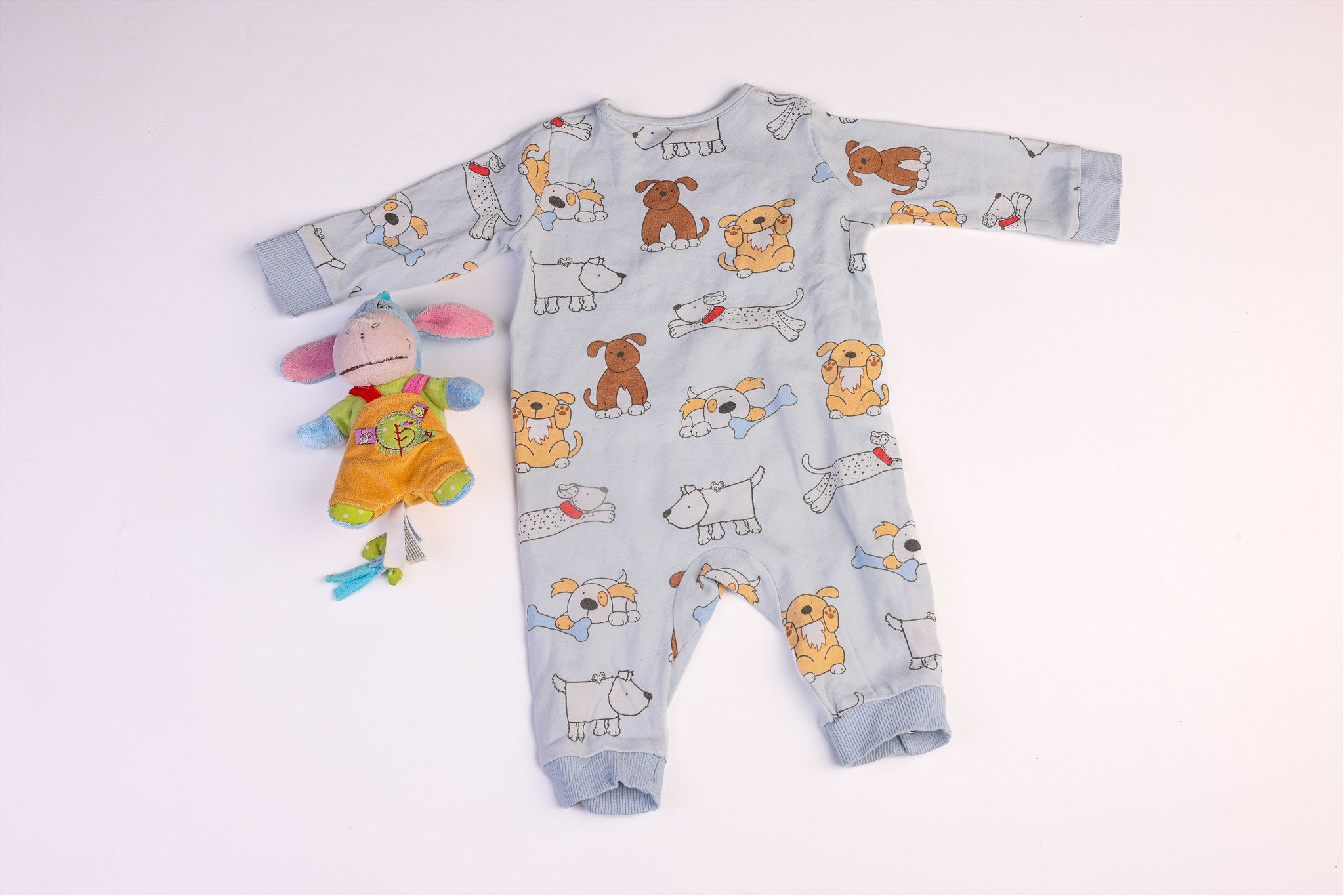 Blue "That's not my pupy..." sleepsuit