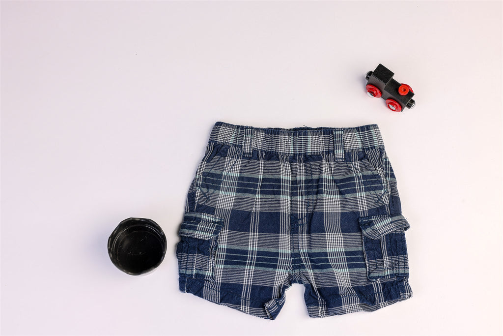 Plaid shorts