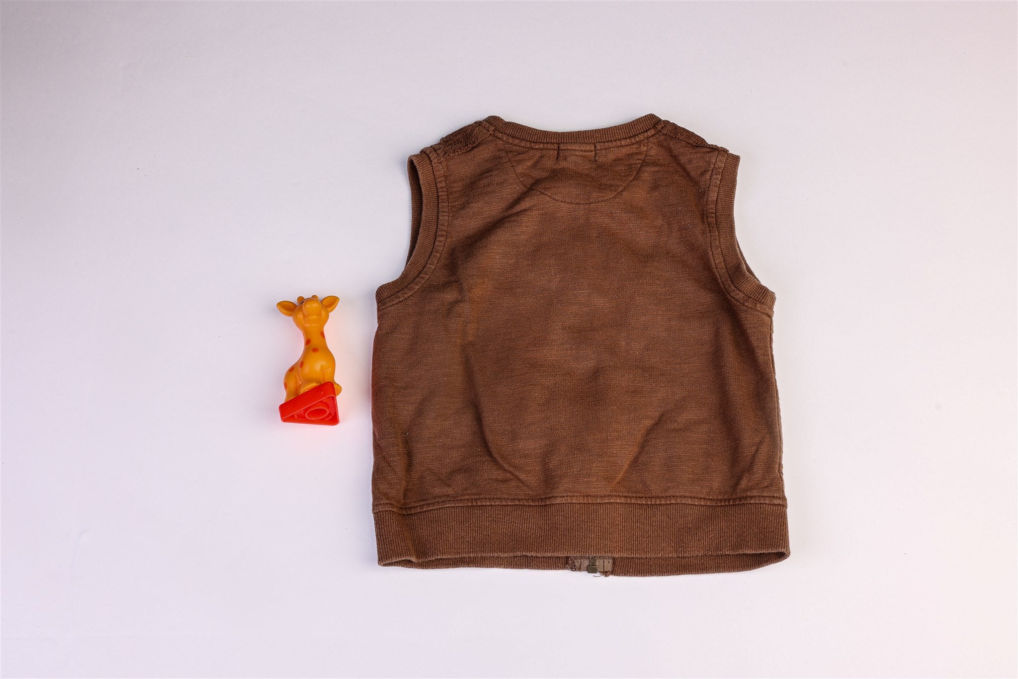 Brown jacket "Little Zebra living in Savanna"