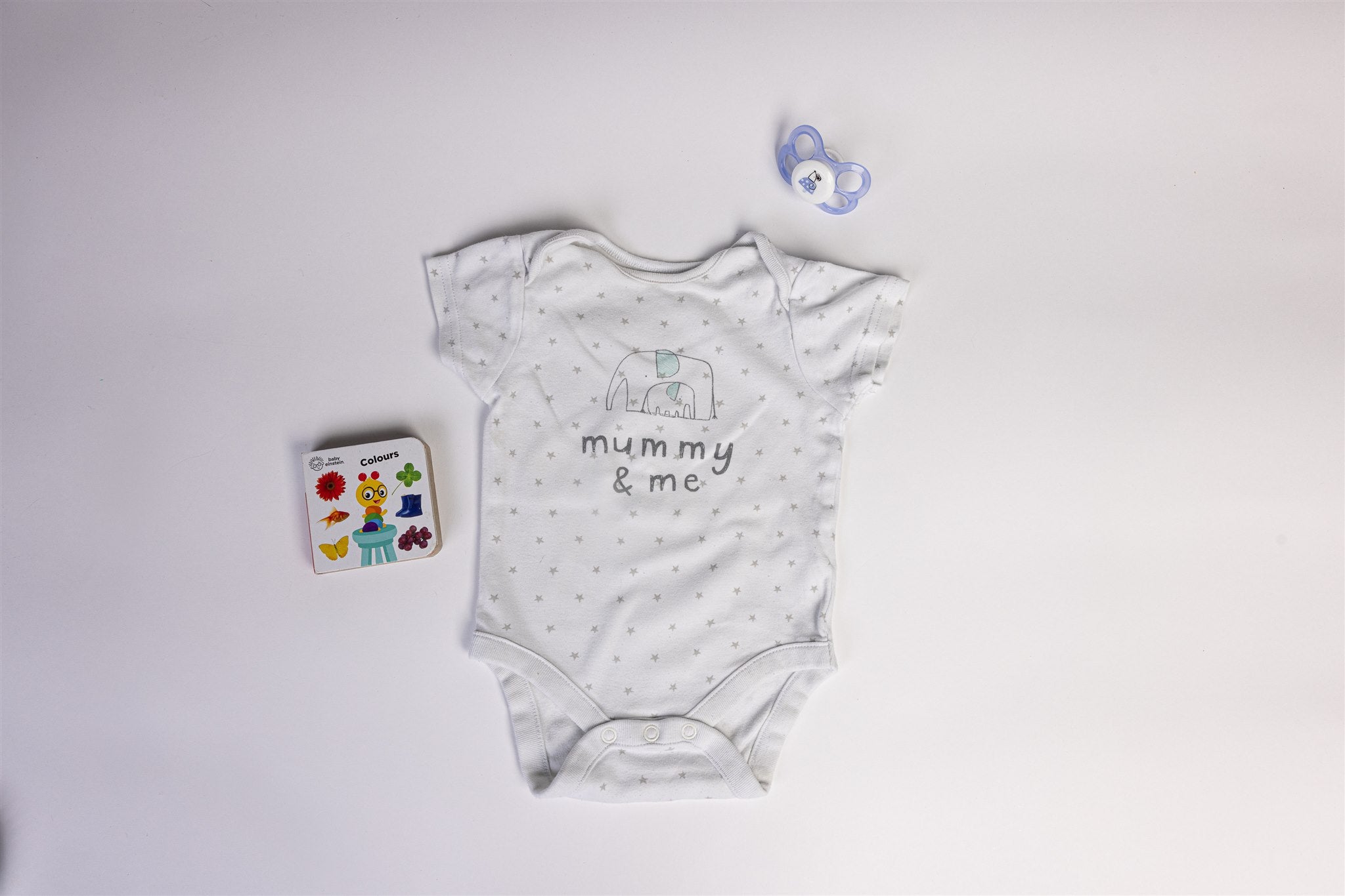 "Mummy & Me" star elephant bodysuit