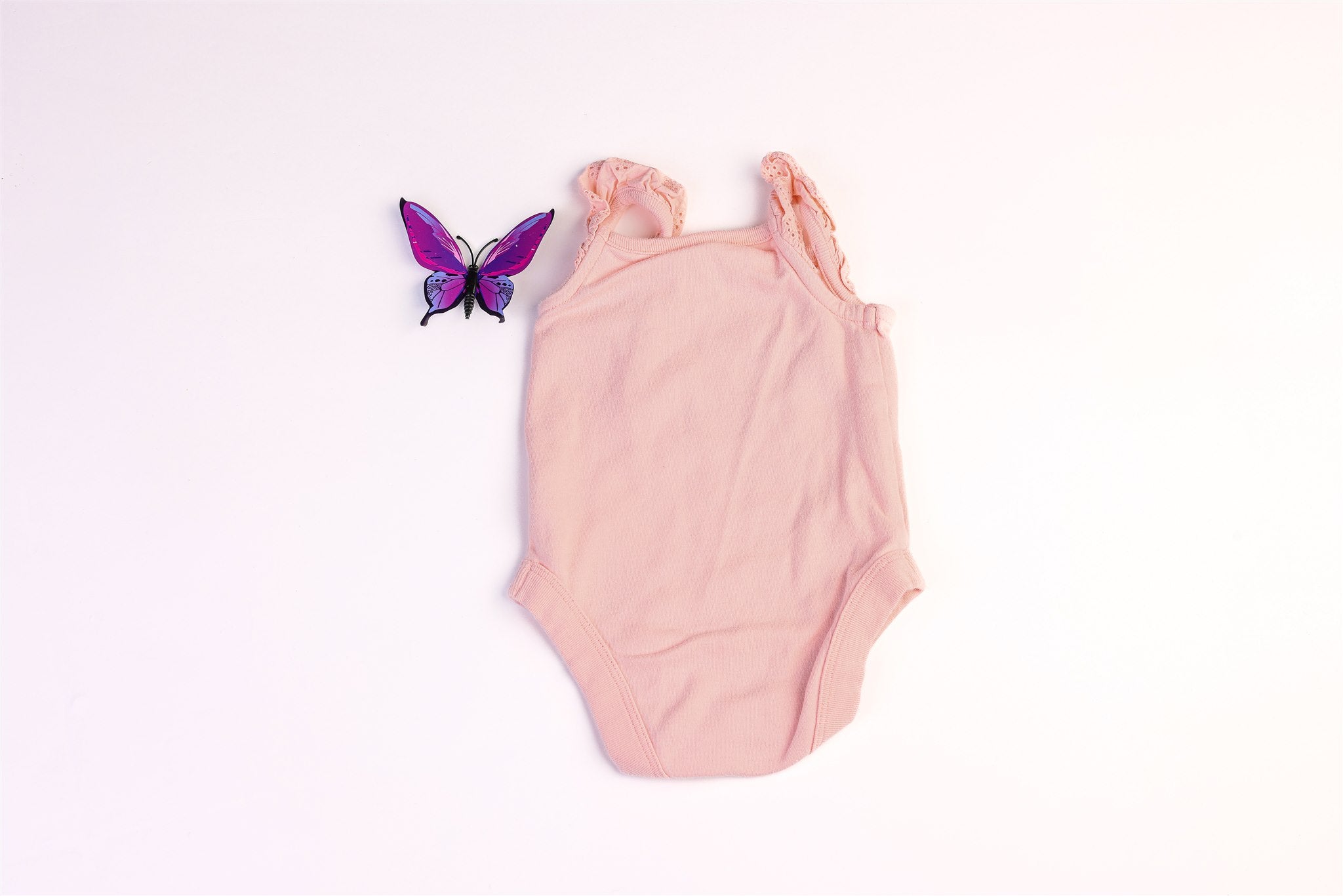 Pink "Everybody loves pretty flowers (and me)" bodysuit