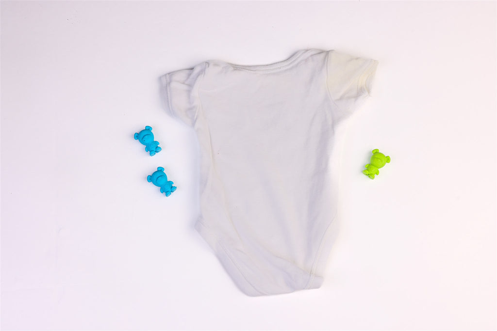 White teddy bear bodysuit