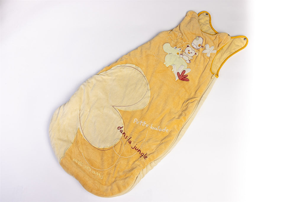 Yellow "balade dans la jungle avec ses amis" (Jungle Stroll with Friends) sleepi