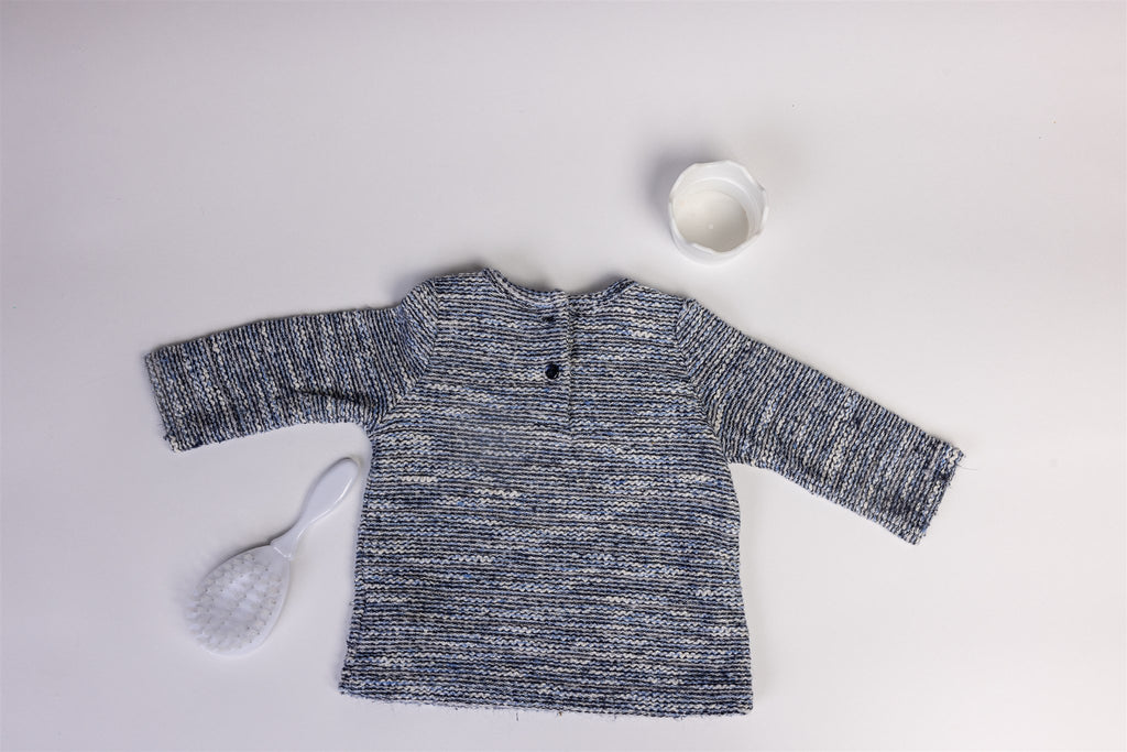 Lovely striped sequined jumper