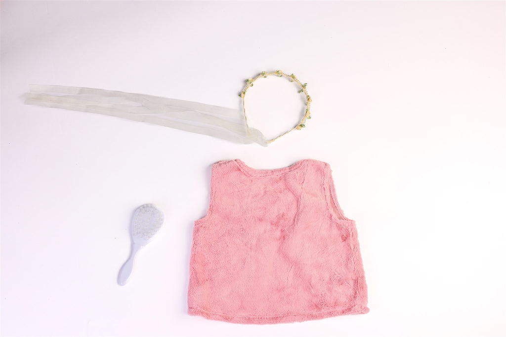 Pink jacket with a button front