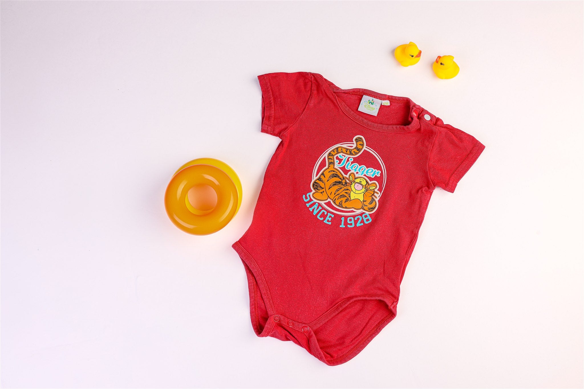 Red Tigrou "Tiger since 1928" bodysuit