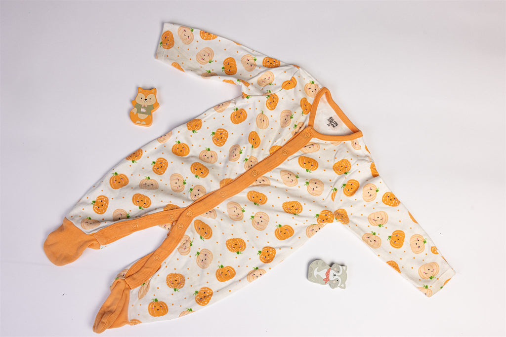 Pumpkin sleepsuit