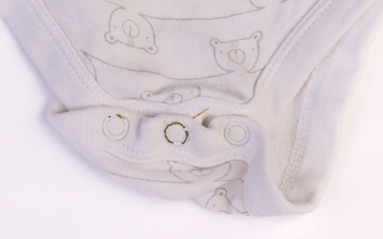 Bodysuit with teddy bear faces