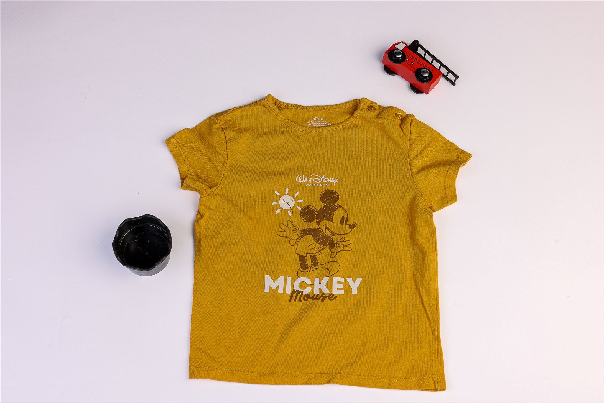 Yellow Mickey Mouse Top