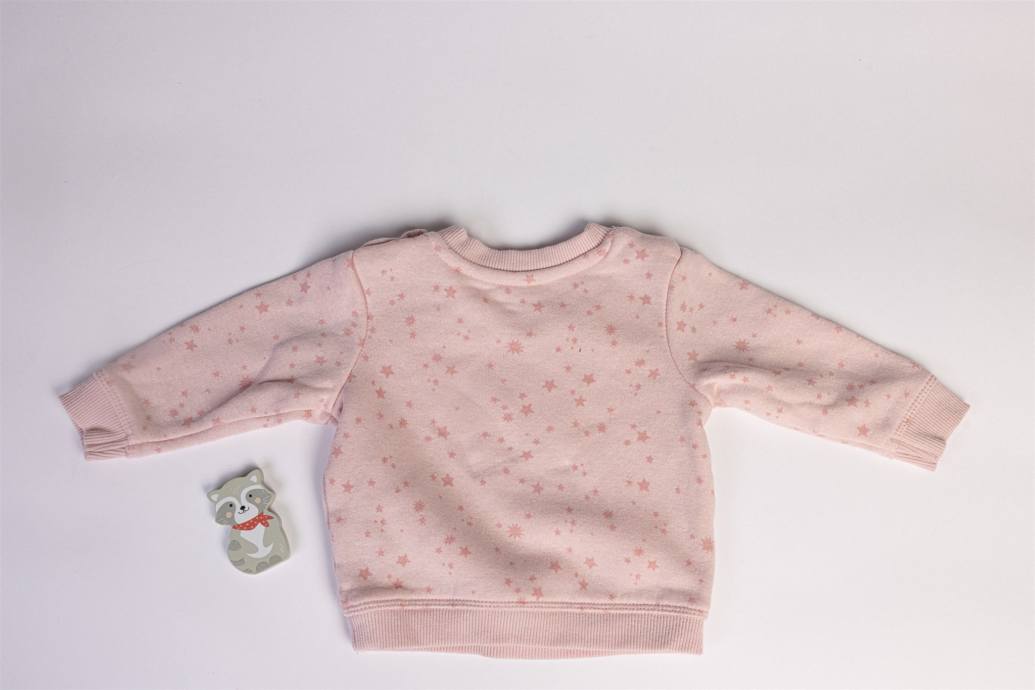 Pink star jumper